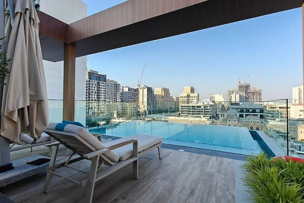 Apartment Trendy Loft Studio In Oxford Terrace Jvc Dubai