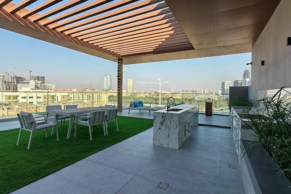 Trendy Loft Studio In Oxford Terrace Jvc Dubai Apartment