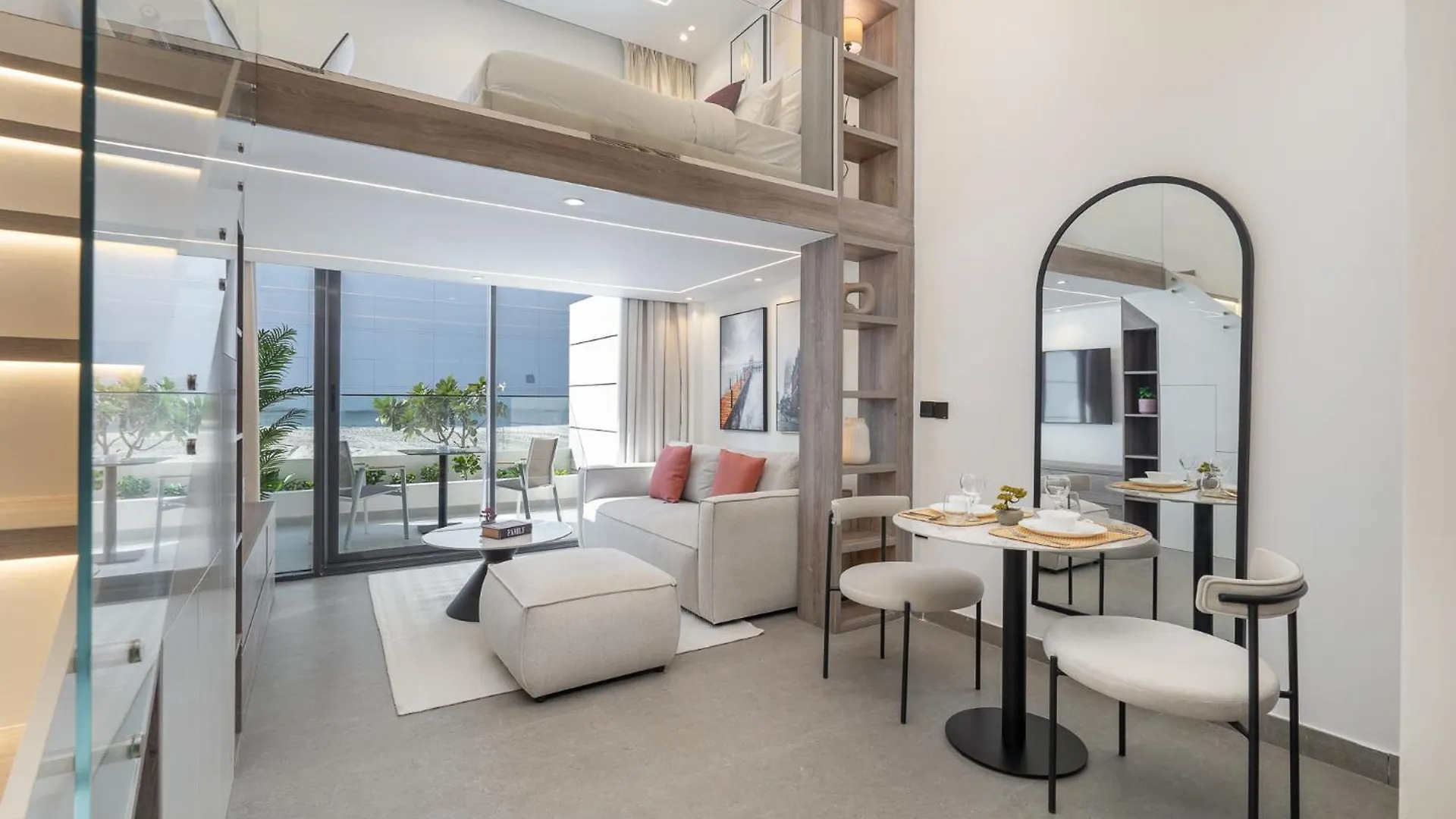 Trendy Loft Studio In Oxford Terrace Jvc Dubai