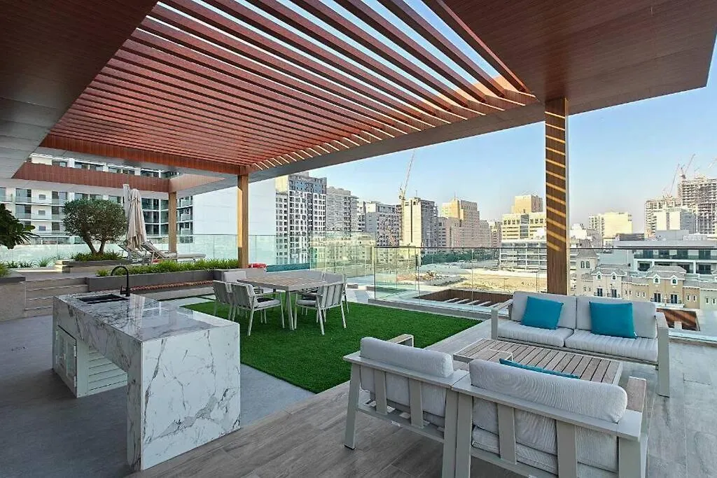 Trendy Loft Studio In Oxford Terrace Jvc Dubai Apartment